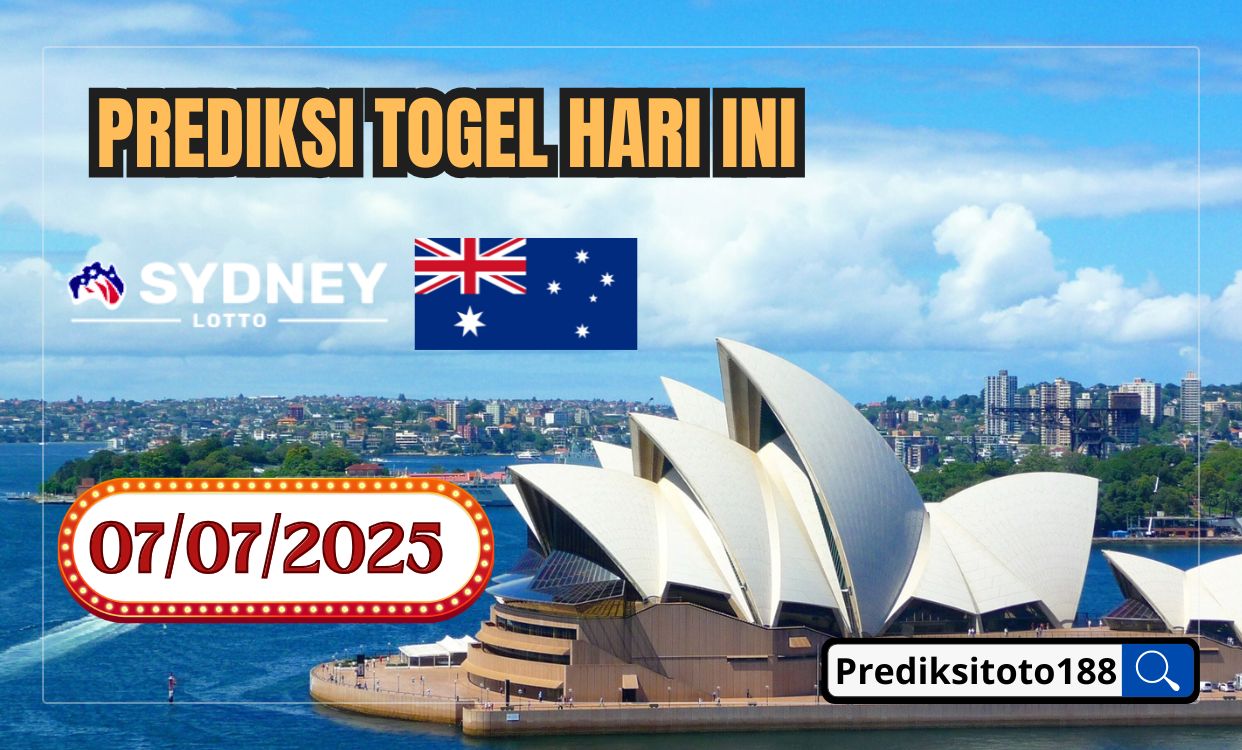 Prediksi Togel Sydney Lotto 07 Juli 2025